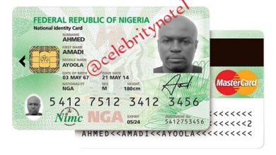 Nigerians will Start Paying for ID Card