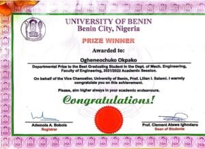 UniBen cert