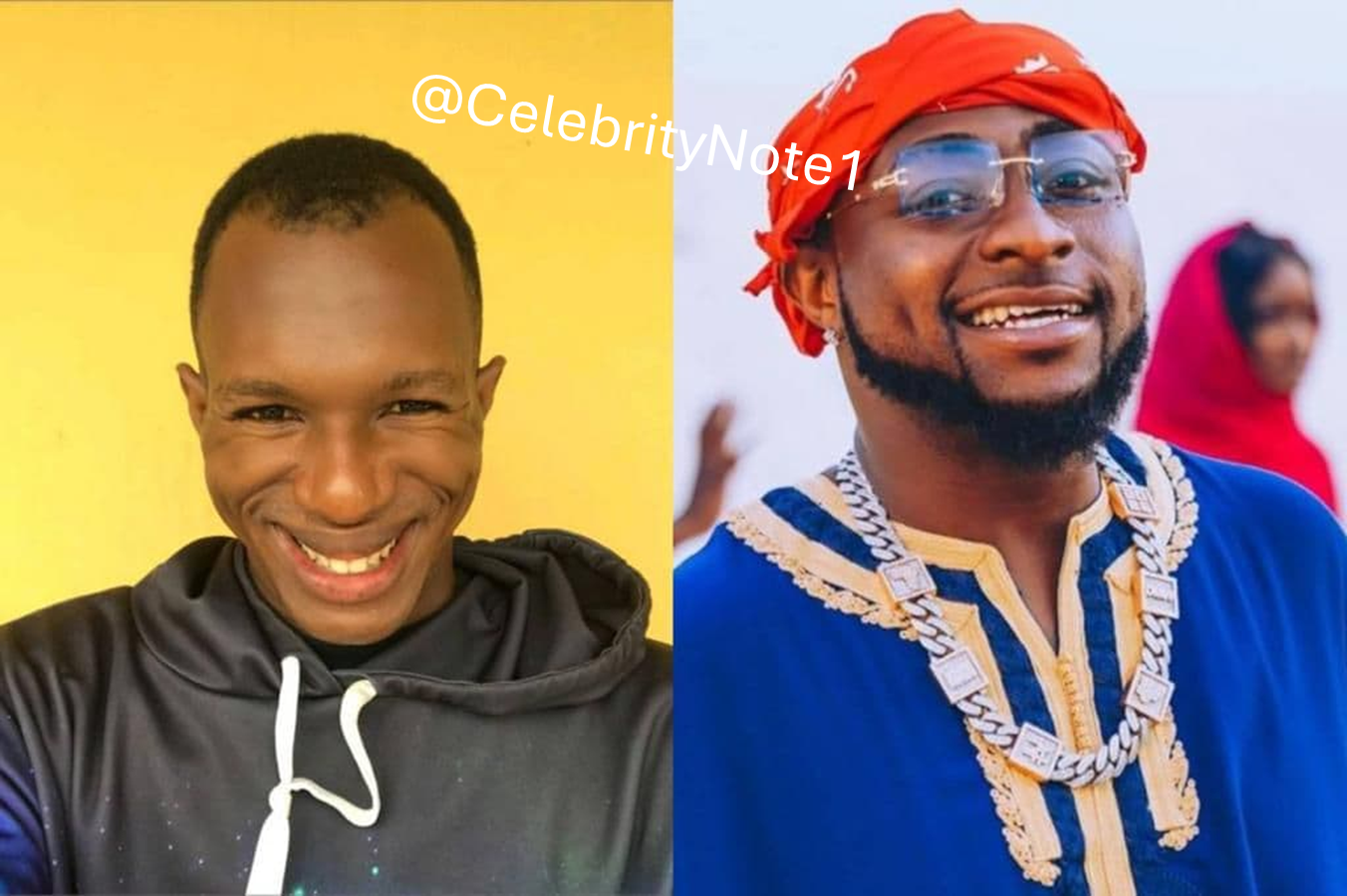 Daniel Regha and Davido