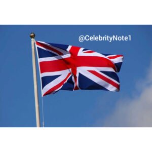 British flag. 