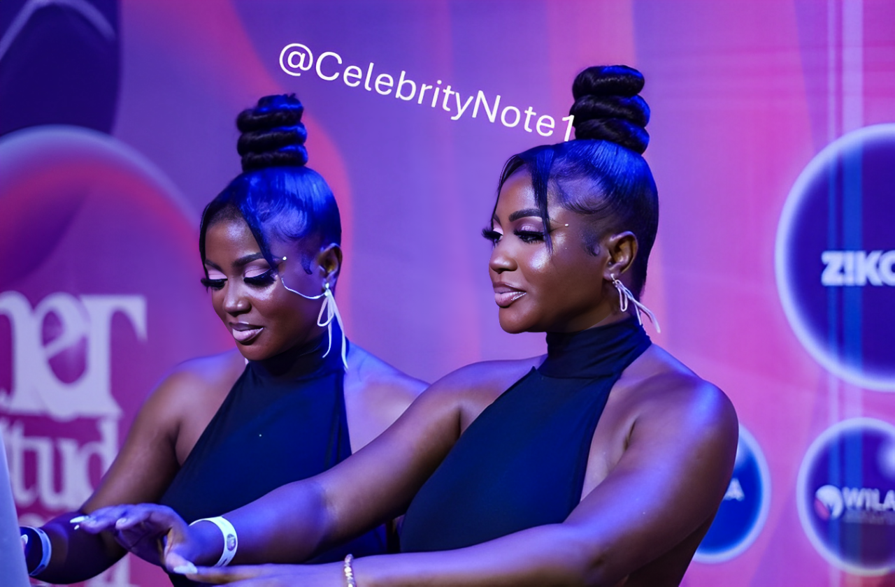 Annie Idibia Wanni and Handi