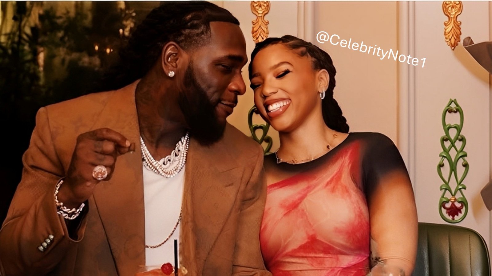 Burna Boy and Chloe Bailey