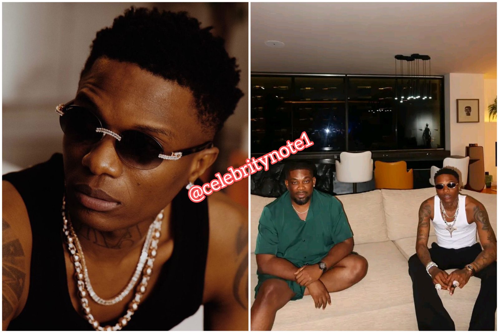 Wizkid and Don Jazzy